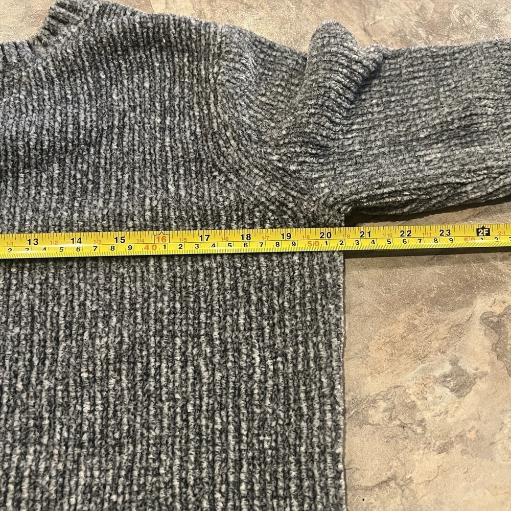 Orvis Sweater Womens Large Chenille Tunic V-Neck Long Sleeve Pullover Ribbed - Picture 6 of 6